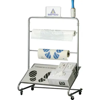 Serwo Vozík pro uložení ochranných povlaků, koberečků, vaků SR960708