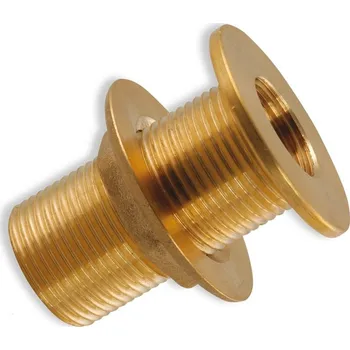 Vodovodní potrubí Mosazná průchodka 1" x 3/4" s těsněním, PN16 6420134