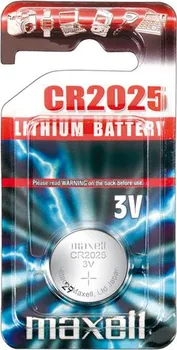 Článková baterie Maxell CR2025 1BP Li 1 ks