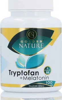 Přírodní produkt Golden Nature Tryptofan + Melatonin + B6