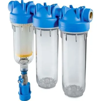 vodní filtr ATLAS Vodní filtr samočistící HYDRA TRIO 1&quot; RSH 50mcr + 2x prázdná nádoba 8BAR 6095193