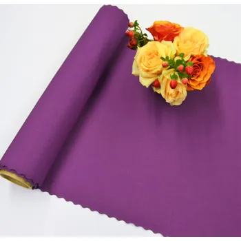 Šála Teflonová šála v metráži - 365 - tmavě fialová 38 zakončení vlnkou