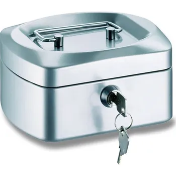 Příruční pokladna Conmetron Ron 1840 stříbrná