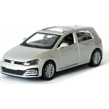 autíčko Maisto Volkswagen Golf GTI stříbrný 1:32/44