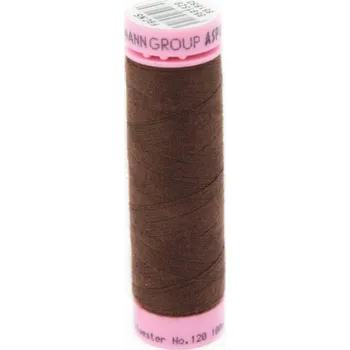 Nit AMANN niť ASPO PES 120 barva 0264 čokoládová 100m
