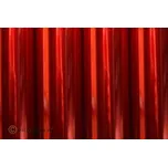 Polyesterová nažehlovací fólie ORACOVER 2m (transparentní červená)