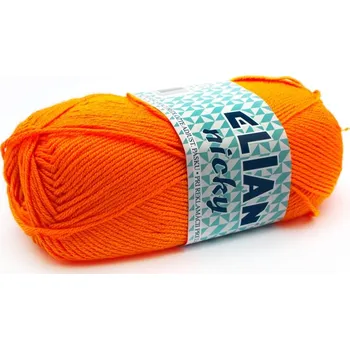 Příze Příze Elian Nicky 5074 - oranžová | hadropichna.cz