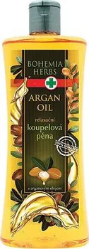 Koupelová pěna Bohemia Gifts koupelová pěna s arganovým olejem 500 ml