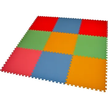 Malý Génius Pěnový koberec XL9 4 barvy 180 x 180 cm 9 ks