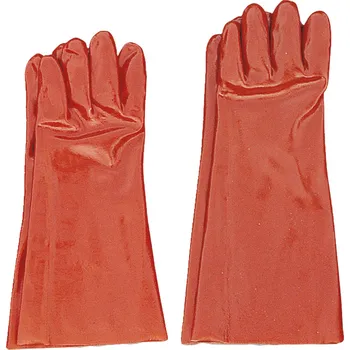 Pracovní rukavice StrongHand s 0403 pracovní rukavice PVC 35 cm vel. 10