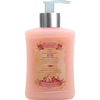 Mýdlo Bohemia Gifts tekuté mýdlo s extrakty z květů růže 300 ml