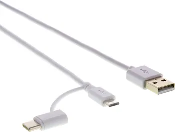 Datový kabel Sencor USB 2.0 A/M-Micro B/C 1,5 m
