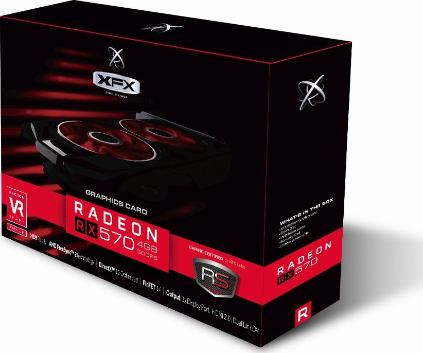 Xfx rx 570 rs black edition 4gb hot sale