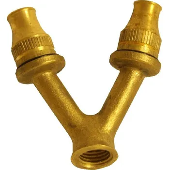 Postřikovač Tryska k postřikovači, dvojitá, mosaz, DAL DEGAN PROFI