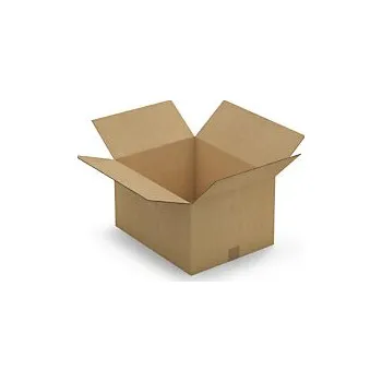Obalový materiál Kartonová krabice 480x380x270mm, hnědá, klopová,pětivrstvá vlnitá lepenka (5VVL) | RAJA - Balení po 10 ks