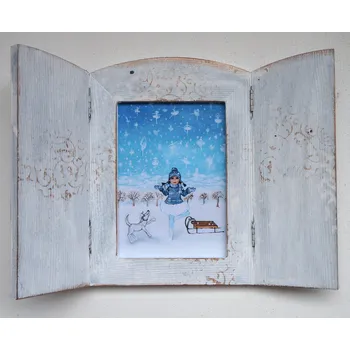 Rám na obraz Zuzana Honsová Otevírací obrázek - Kamarádky vločky