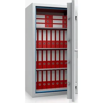 Trezor ISS Ohnivzdorný trezor DRESDEN 41006 - barva tmavě šedá RAL 7015 - zámek se dvěma klíči