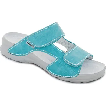 Dámská zdravotní obuv Kovyst Pantofle MIRKA NEW, různé barvy Velikost 42 (8) tyrkysová