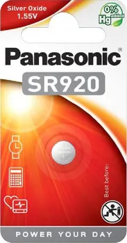 Článková baterie Panasonic SR920 1 ks