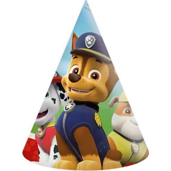 Party dekorace Paw patrol party čepičky 6 ks