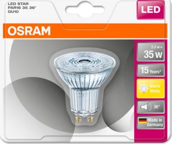 Žárovka Osram LED Star Par16 2,6W GU10 2700K