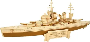 3D puzzle Woodcraft Construction Kit Bitevní loď Prince of Wales