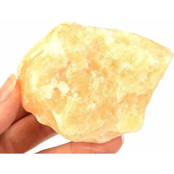 Přírodní kámen Přírodní kalcit oranžový 302g