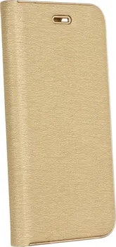 Pouzdro na mobilní telefon Forcell Luna Book pro Samsung Galaxy A20e zlaté