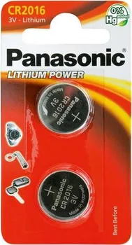 Článková baterie Panasonic CR2016 2 ks