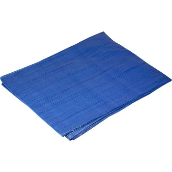 Krycí plachta Plachta zakrývací s oky, PE 50g/m2, 2×3m, modrá