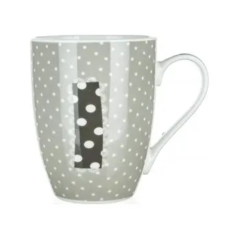 Banquet Hrnek keramický ABC 340 ml, písmeno I