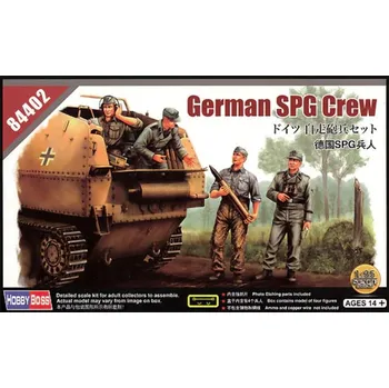 Plastikový model Hobby Boss 1/35 German SPG Crew
