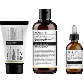 Vlasová regenerace BIOEARTH Péče proti lupům 250ml 150ml 50ml