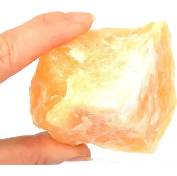 Přírodní kámen Kalcit oranžový surový 243g