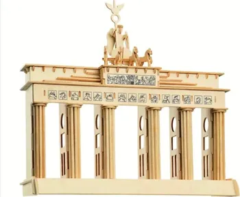 3D puzzle Woodcraft Construction Kit Brandenburgská brána
