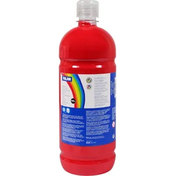 Vodová barva Barva temperová 1000ml červená rumělka