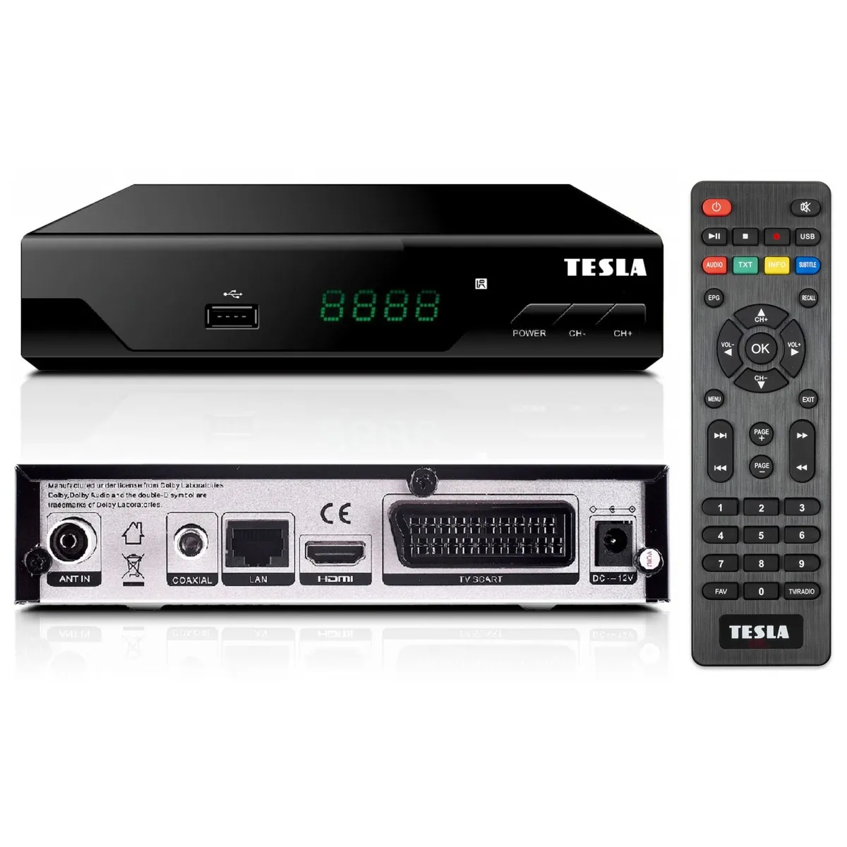 Tesla TE-310 set top box ovladač