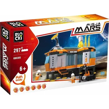 ostatní stavebnice ICOM Blocki Vesmírná stanice Mise na Mars 297 dílů