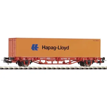 Vláček a vláčkodráha Piko Plošinový vagón Lgs579 1x40ft kontejnér Hapag-Lloyd DB AG V - 57700