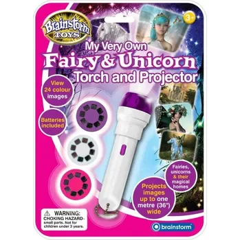 Svítilna Brainstorm Toys Ruční foto projektor Víly a jednorožci