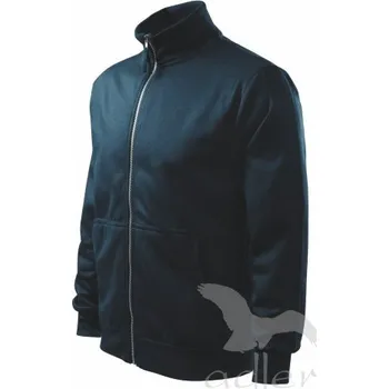 Pánská mikina MALFINI Mikina pánská celopropínací Adventure 407, barva tmavě modrá, vel. XXL