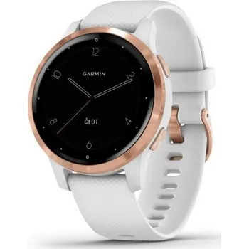 Chytré hodinky Garmin Vivoactive 4S, Rose Gold/White