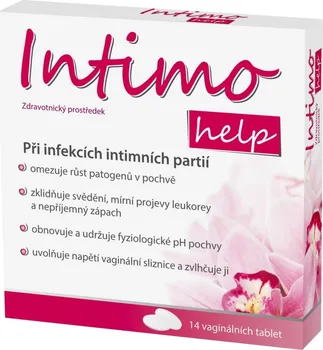 Lék na ženské potíže Intimohelp při infekcích intimních partií 14 tbl.