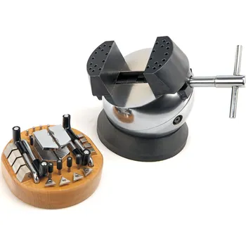 Gravírování Držák pro gravírování s naklápěcí základnou - gravírovací koule, 34 upínacích prvků, 7.5 kg (TrueTech)