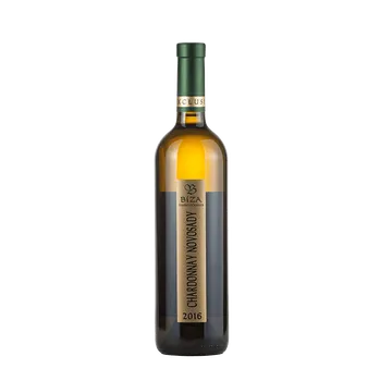 Víno VINAŘSTVÍ BÍZA Bíza Chardonnay Novosady 2016 pozdní sběr 0,75 l suché moravské bílé víno