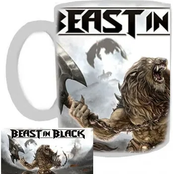 Beast In Black - hrnek bílý - b