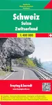Autokarte: Schweiz 1:400 000 - Freytag…