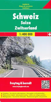 Autokarte: Schweiz 1:400 000 - Freytag & Berndt [CS] (2016)
