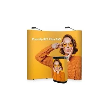 Pop Up KIT 3x3 stěna oblá