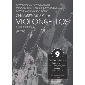 Chamber Music for VIOLONCELLOS 9 / 3 skladby pro 4 violoncella